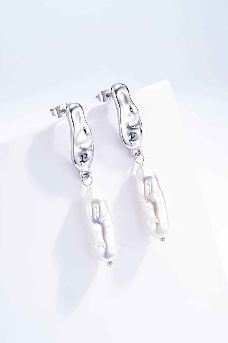 Boucles d'oreilles en acier inoxydable 124AQ226