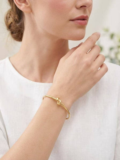 324AQ124 stainless steel bangle