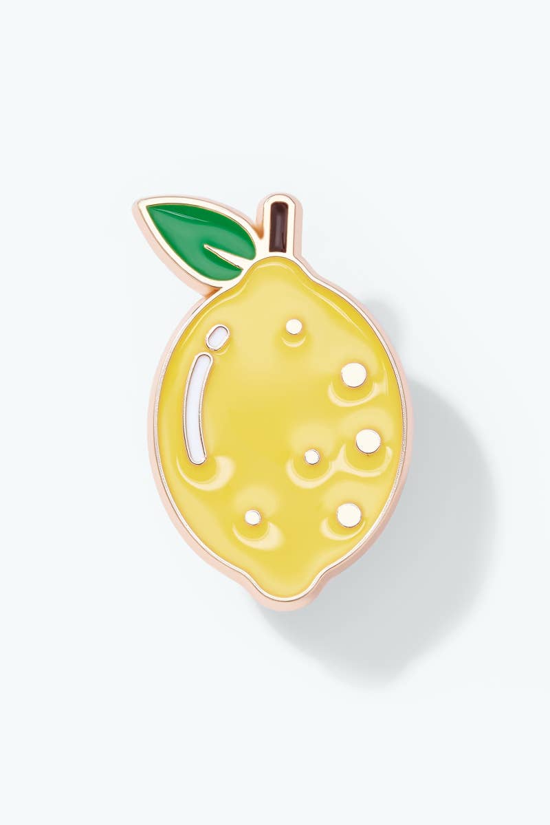 Pin's en résine Citron 3cm BHY112XC