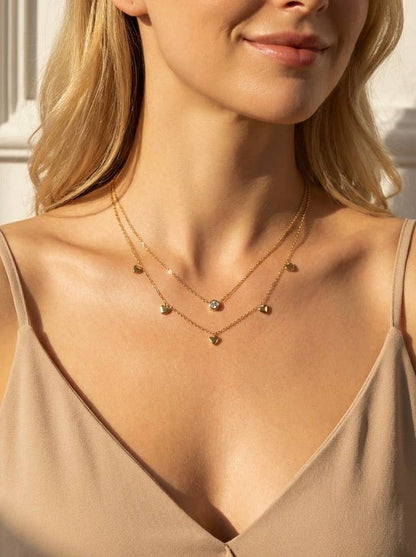 Stainless steel chain necklaces 224AQ287