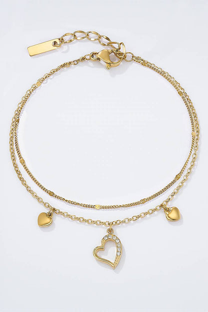 Stainless steel bracelet 324AQ320