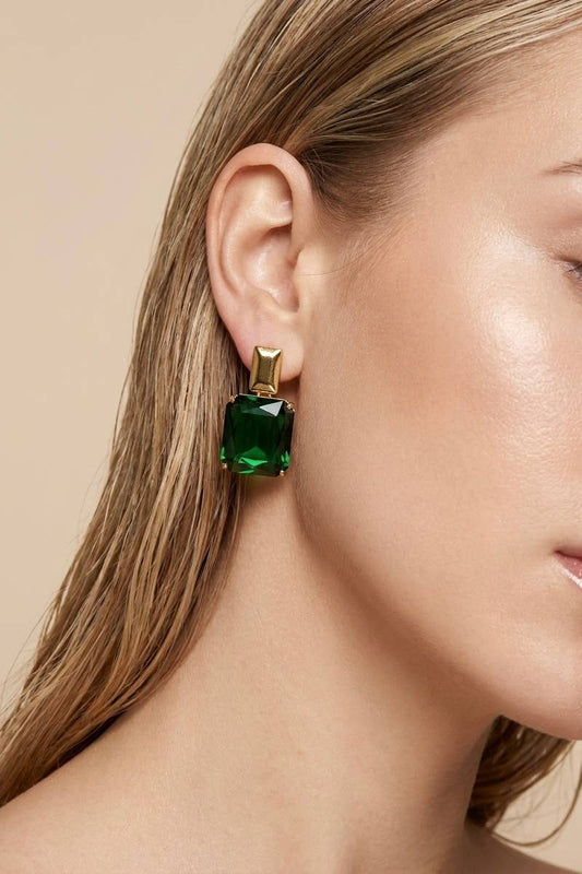 Boucles d'oreilles en acier inoxydable 124AQ685