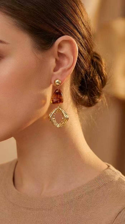 Stainless steel earrings 124RX235