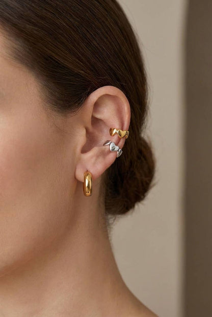 Stainless steel ear cuffs 124AQ523