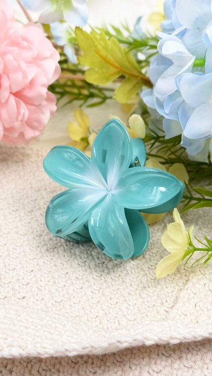 8cm flower hair clip YH90