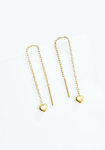 Stainless steel earrings 124AQ756