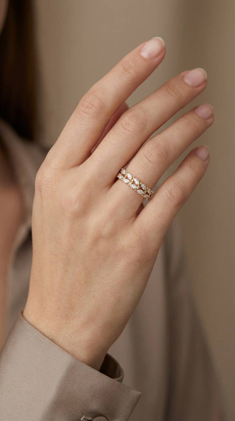Stainless steel ring 424RX327