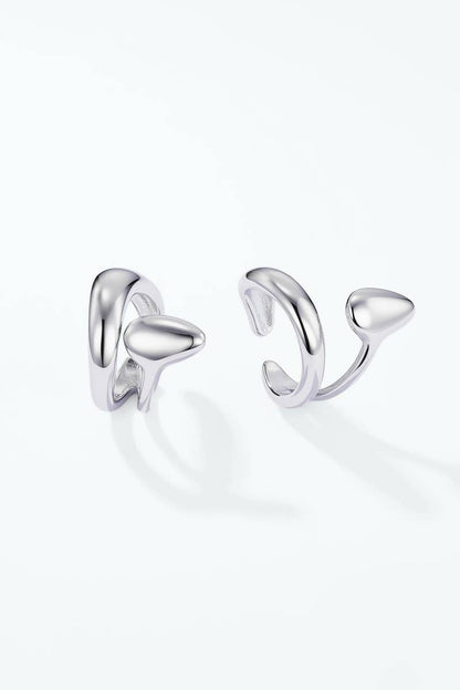 Stainless steel ear cuffs 124AQ779