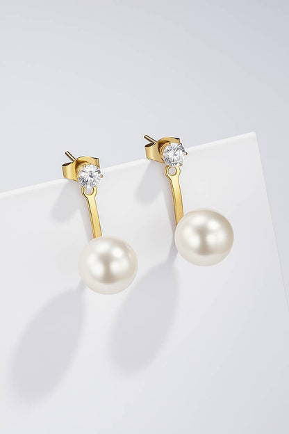 124RX212 stainless steel earrings