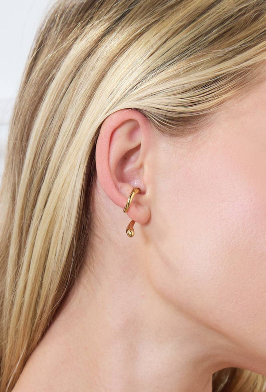 Boucles d'oreilles en acier inoxydable 124AQ255