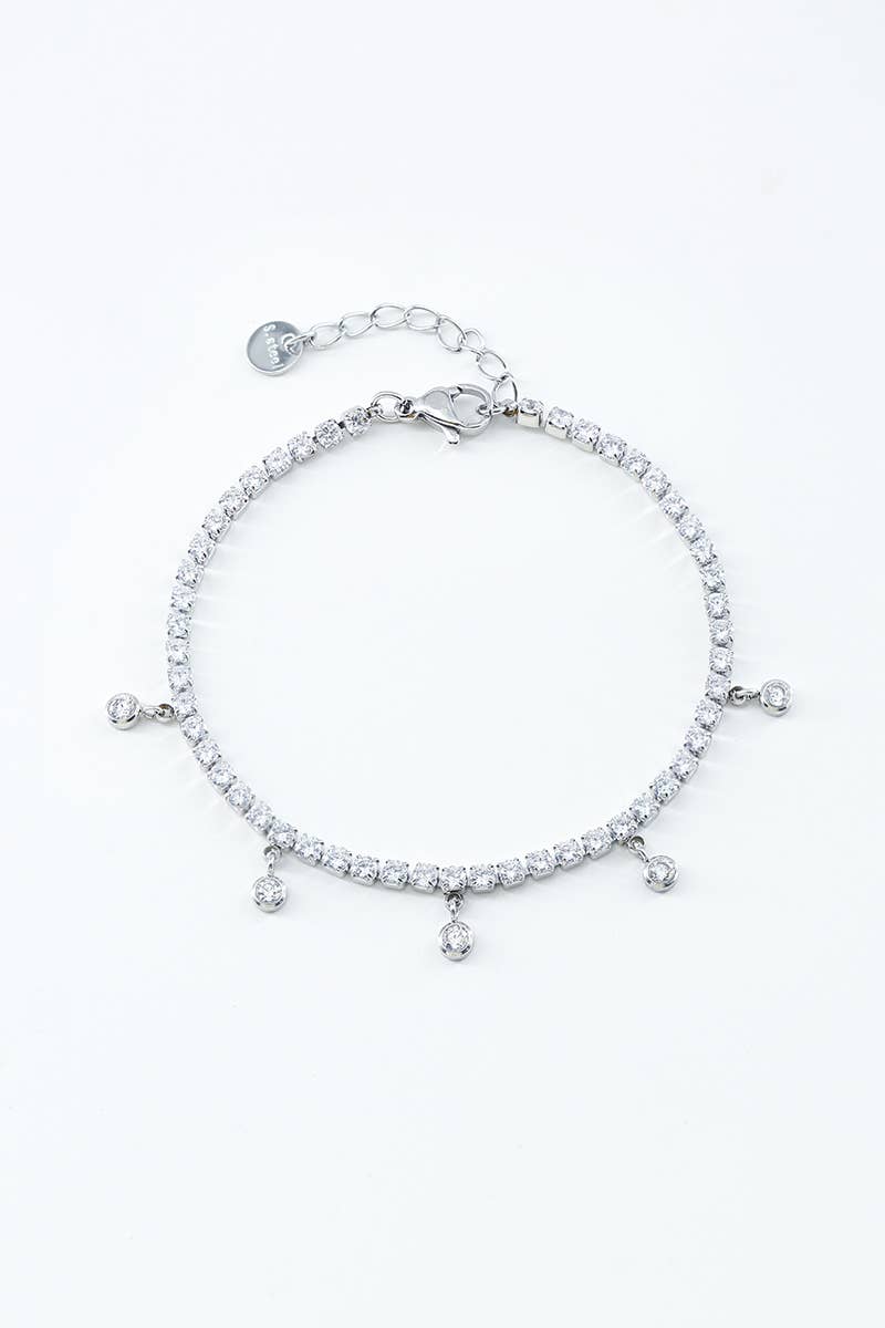 Stainless steel bracelet 324AQ135