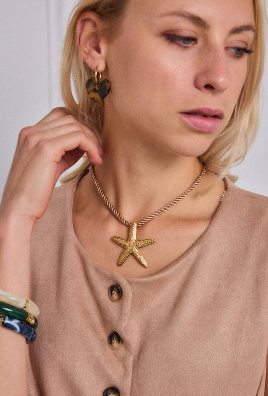 Stainless steel necklace 224AQ167