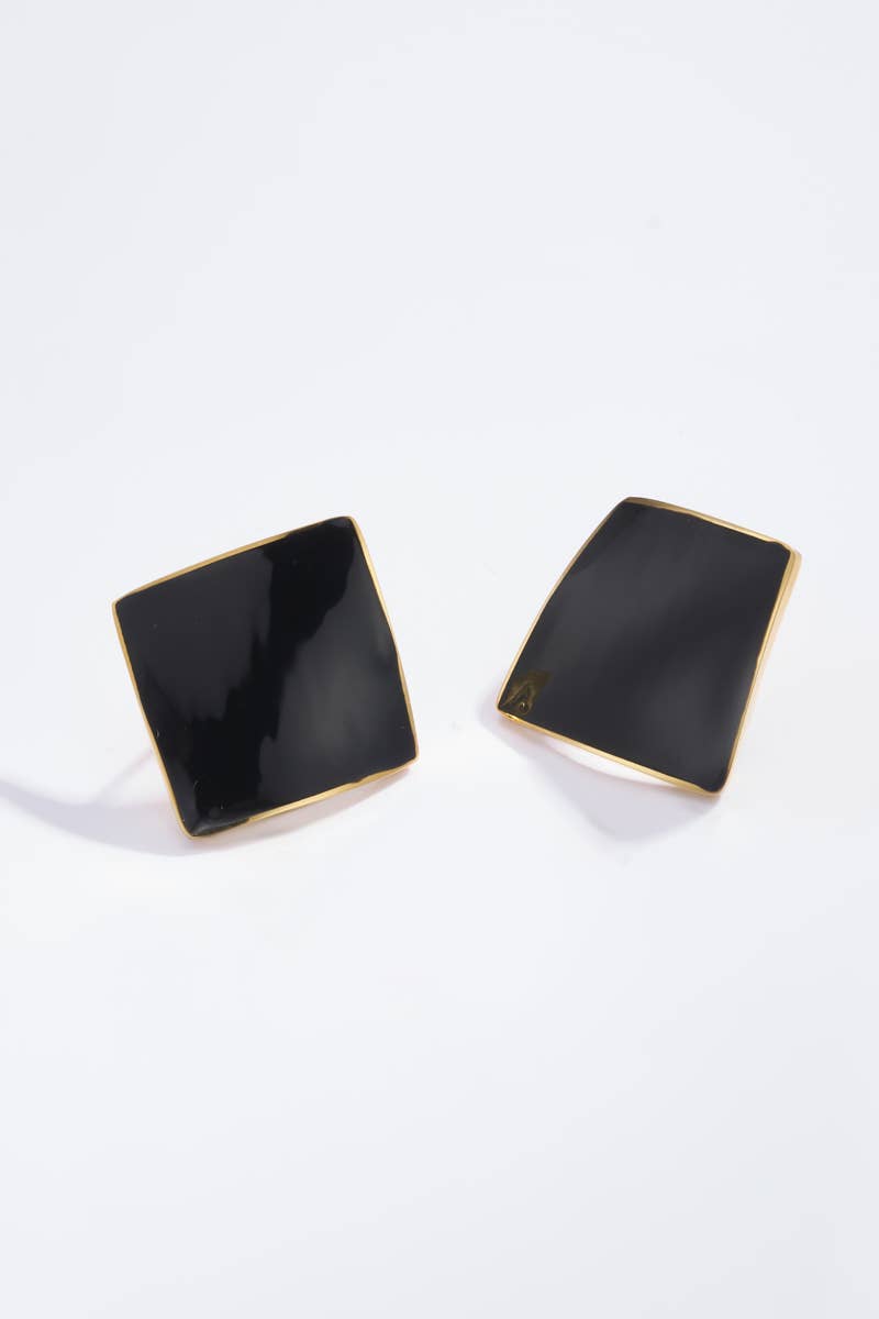 Stainless Steel Stud Earrings 124AQ108N109N110N111