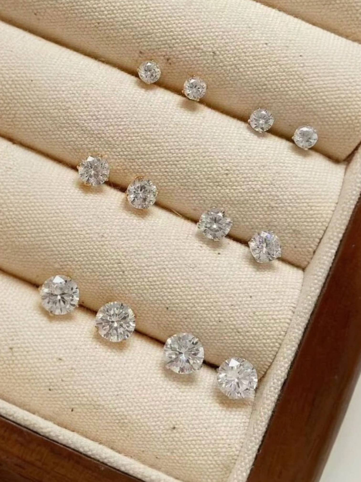 Stainless steel earrings 124AQ332