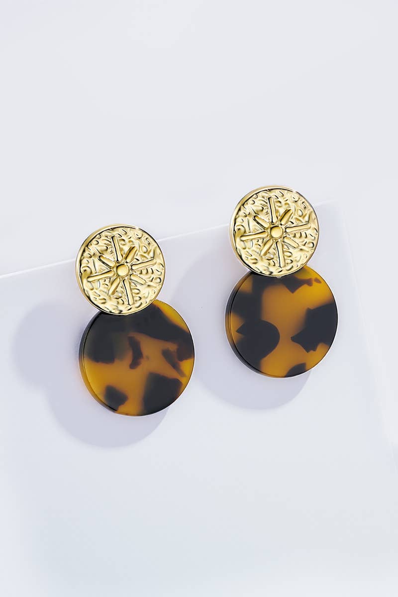 Stainless steel earrings 124RX181