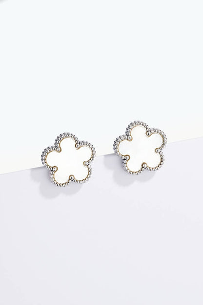 Boucles d'oreilles en acier inoxydable 124AQ001