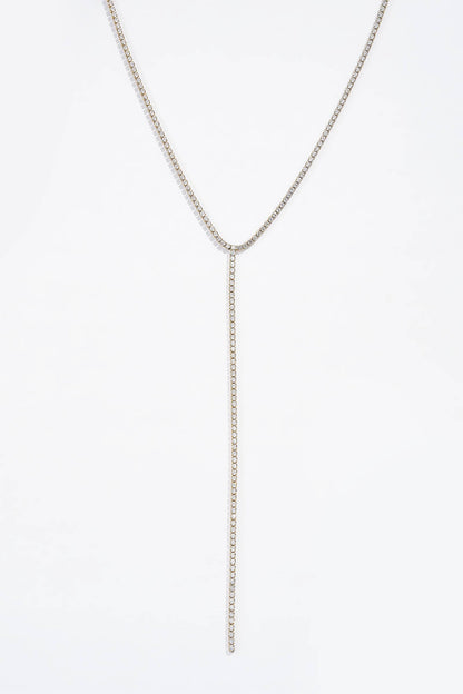 Stainless steel necklace 224AQ161
