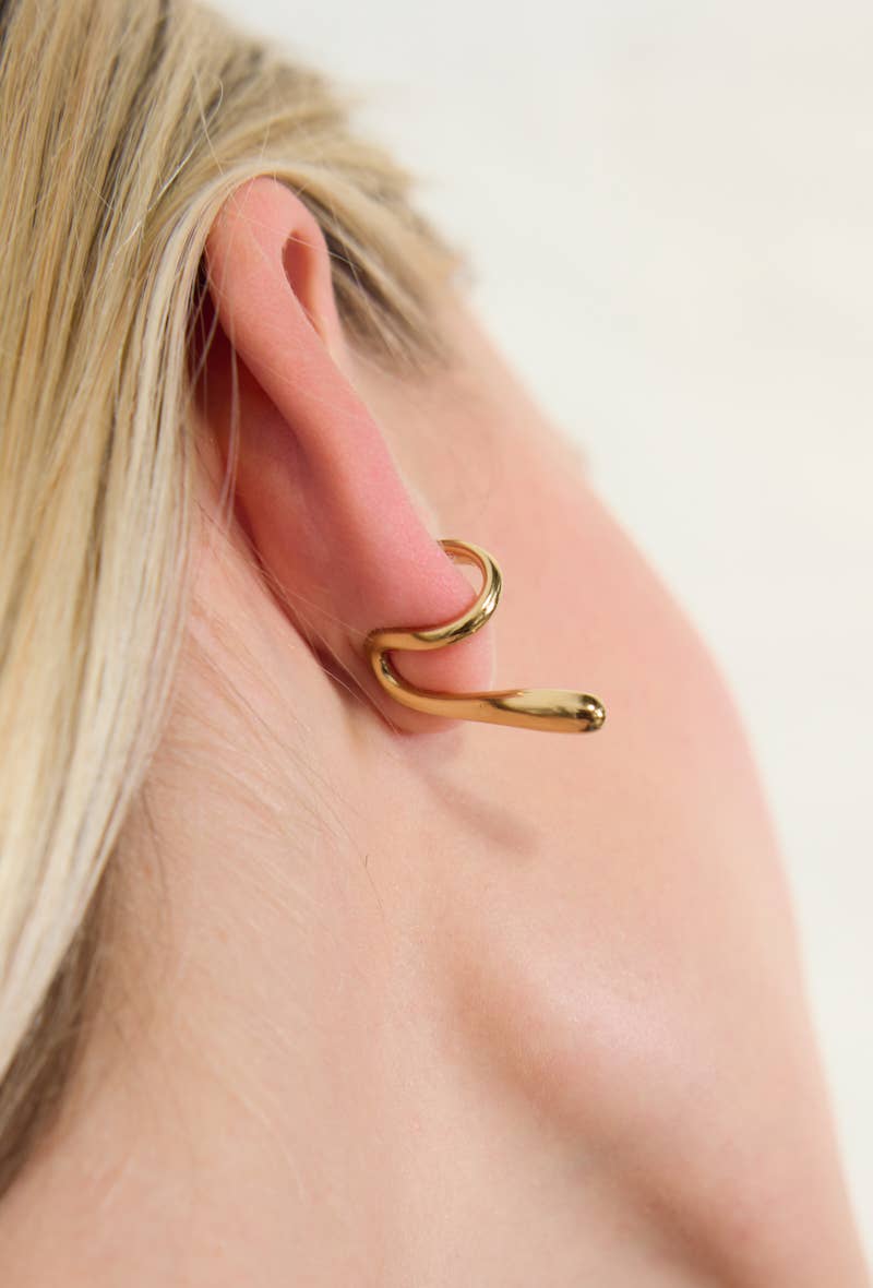 Boucles d'oreilles en acier inoxydable 124AQ255