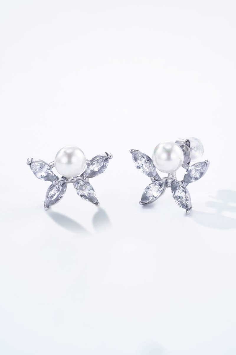 Boucles d'oreilles en acier inoxydable 124AQ313