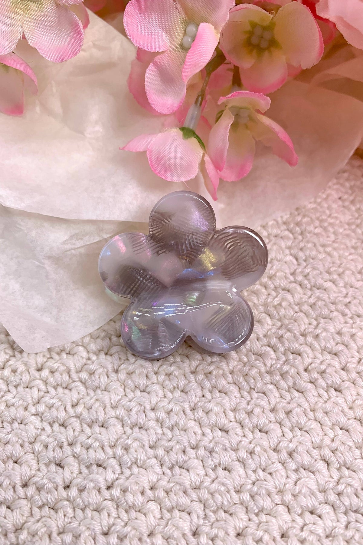 YH50 4cm mini flower clip