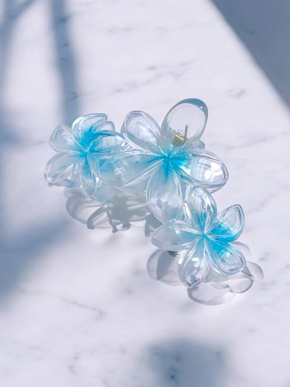 Pince à cheveux en forme de fleurs YH18
