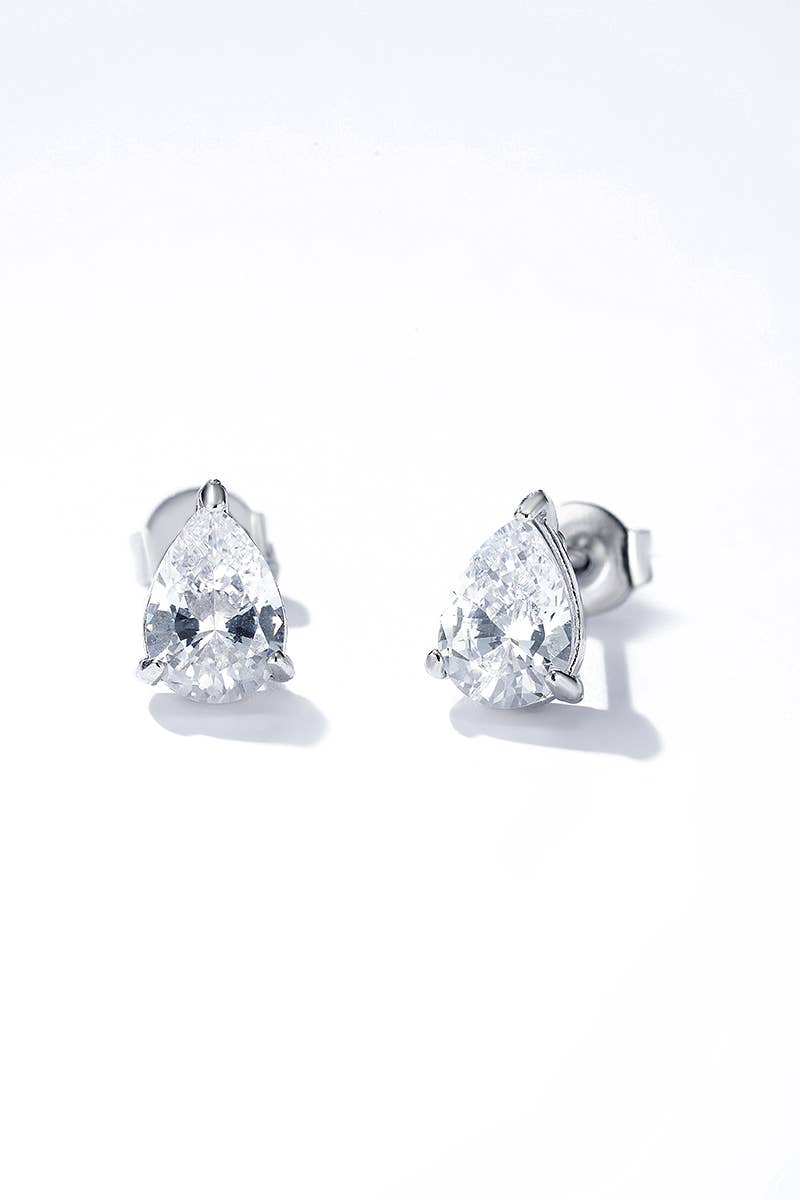 Stainless steel earrings 124AQ395