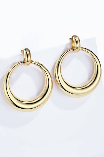 Stainless steel earrings 124RX116