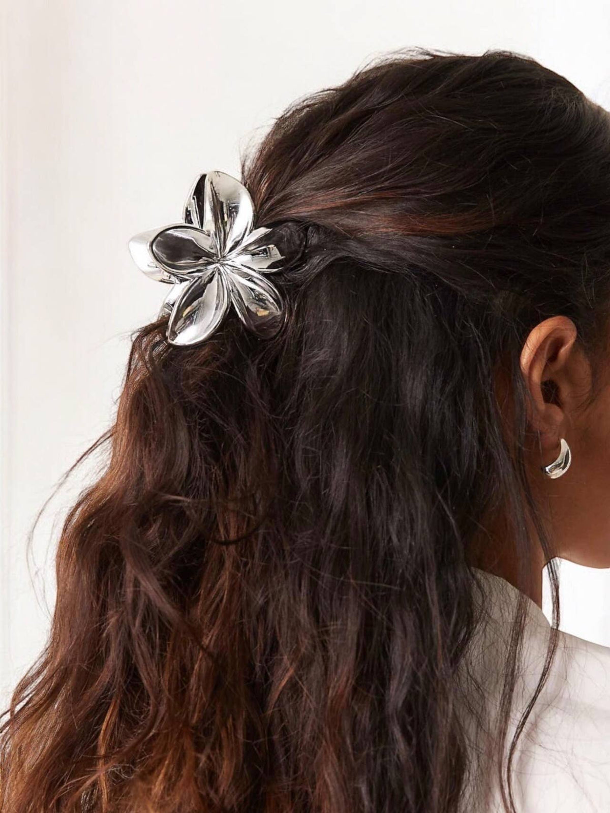 Pince à cheveux en forme de fleur ZE17