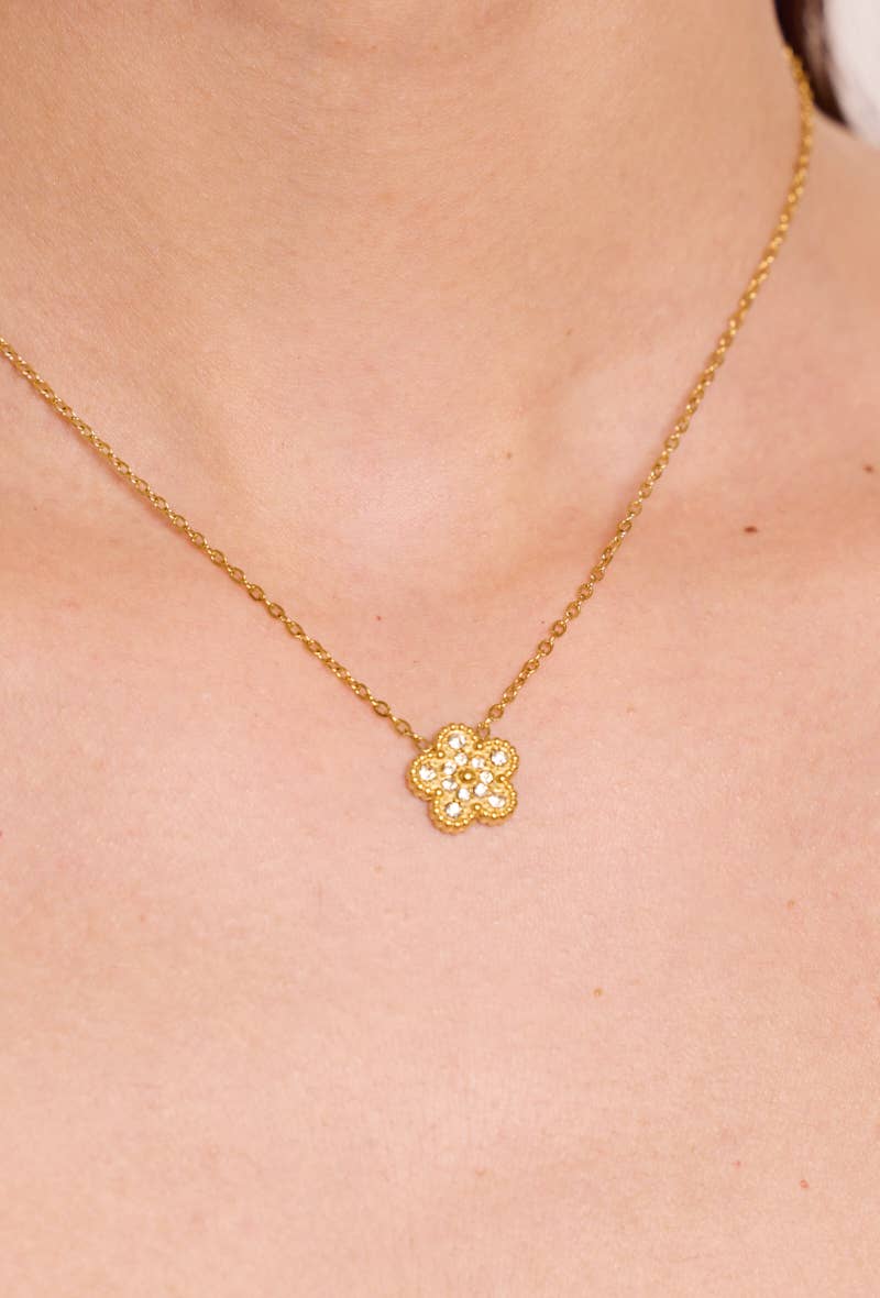 Stainless steel necklace 224CA13