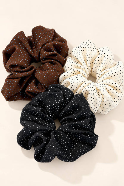 Chouchou à petits pois 14cm FQ153XJ