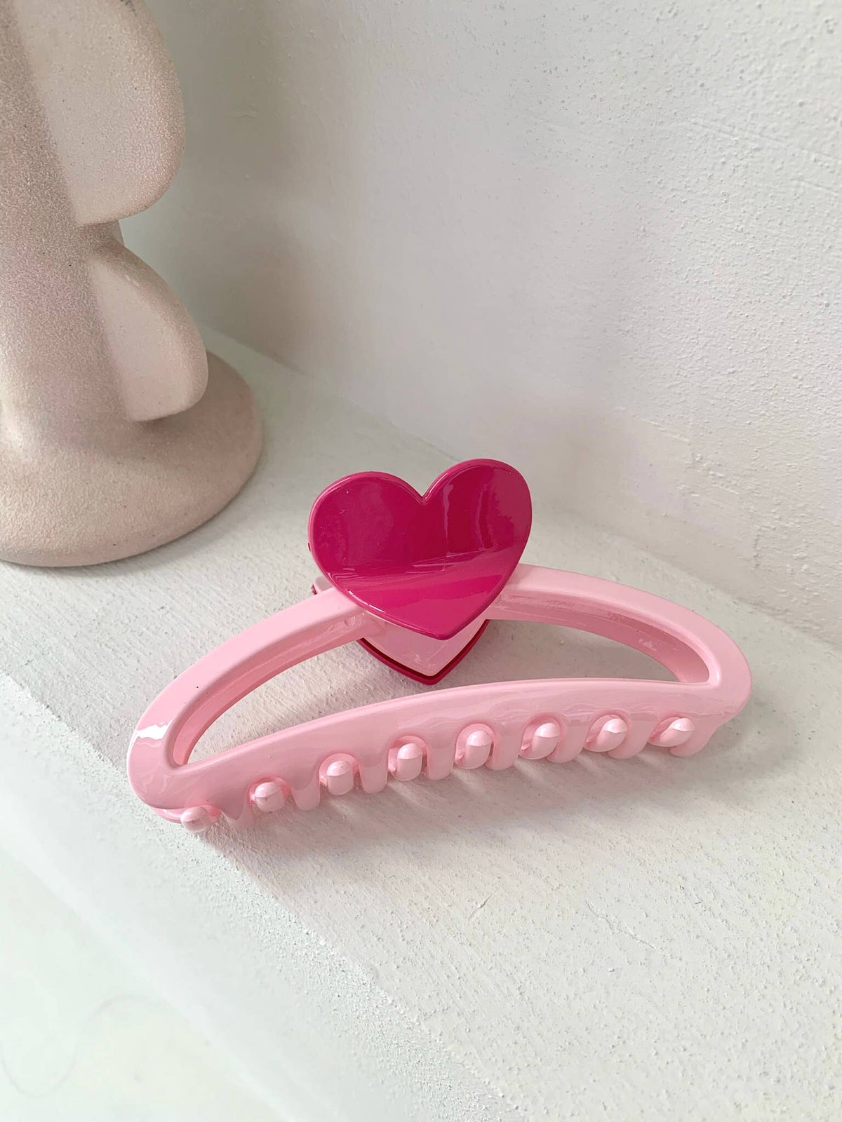 YH58 heart hair clip