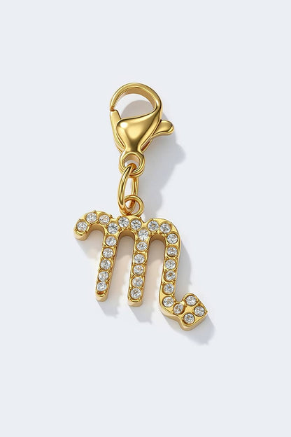 Stainless steel charm CHARM-ZODIAC