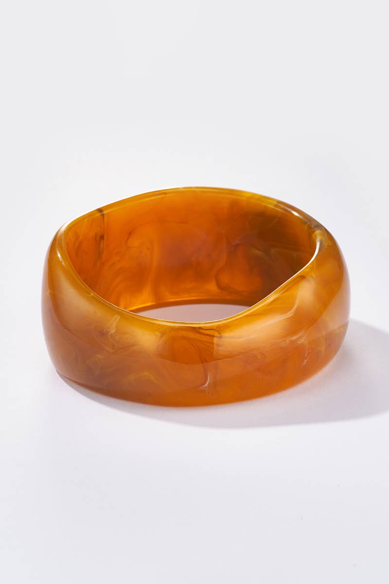 Resin bangle bracelets 324JJ07