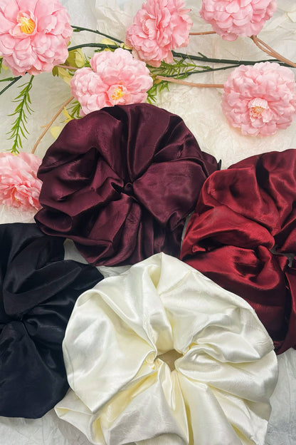 Chouchou Élastiques en satin 20cm FQ90
