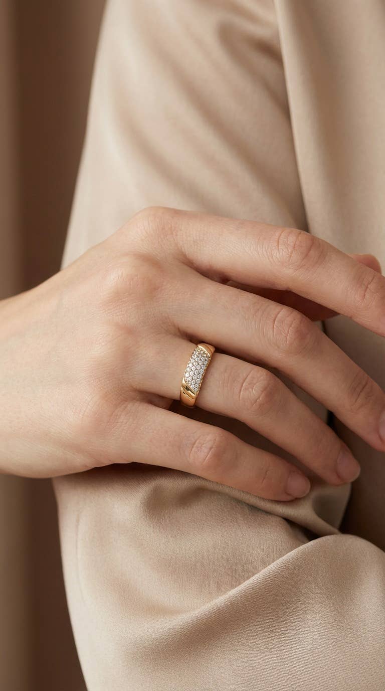 Stainless steel ring 424RX322
