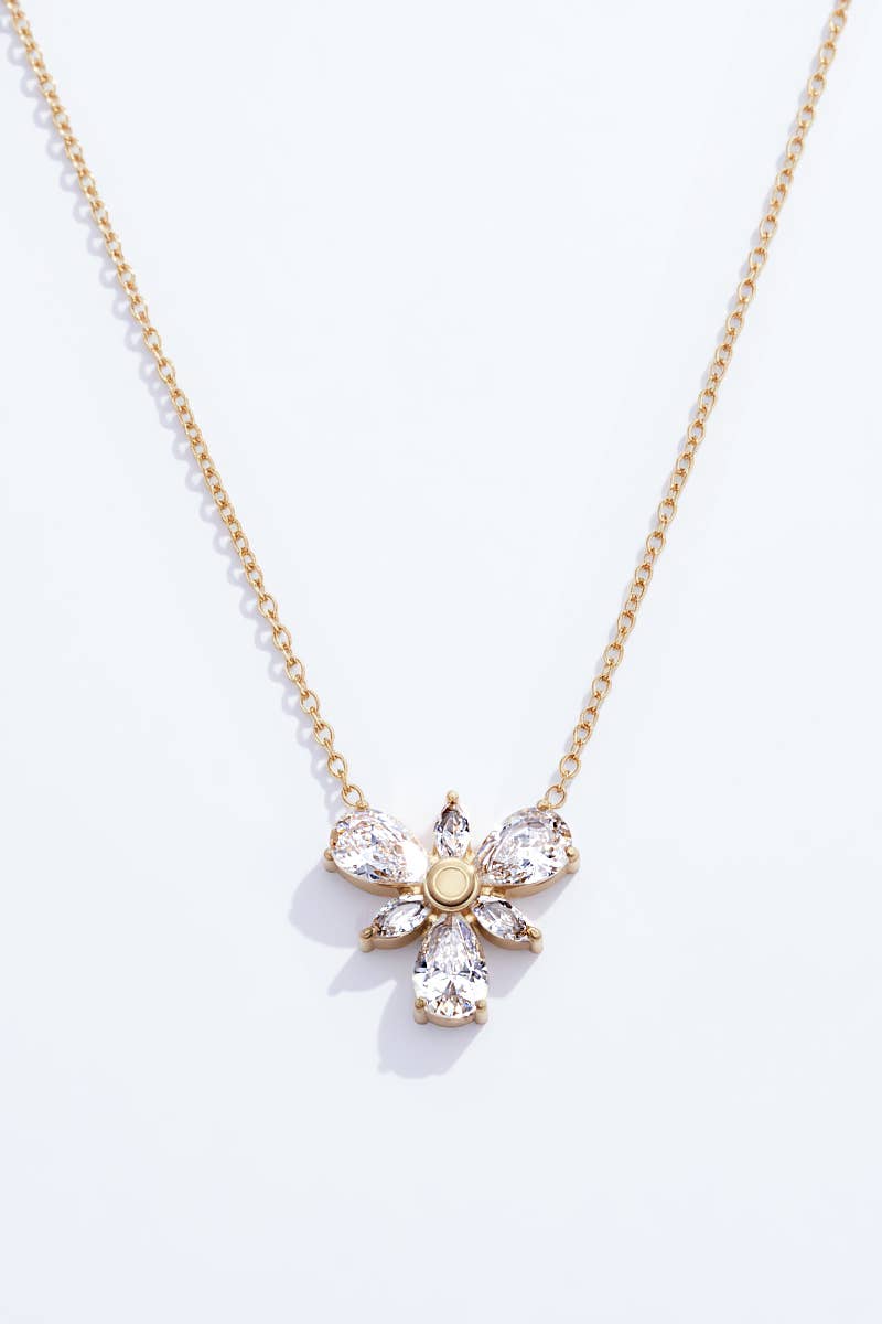 Stainless steel necklace 224RX54