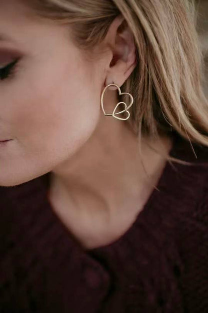 Boucles d'oreille en acier inoxydable 124RX270