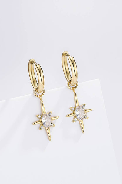 Stainless steel earrings 124AQ501