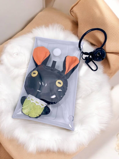 Plush keychain with bell JSG66