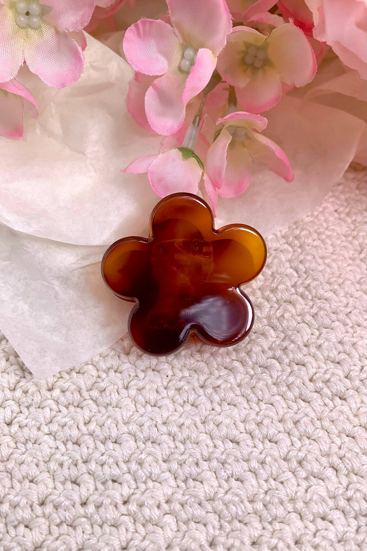 YH50 4cm mini flower clip