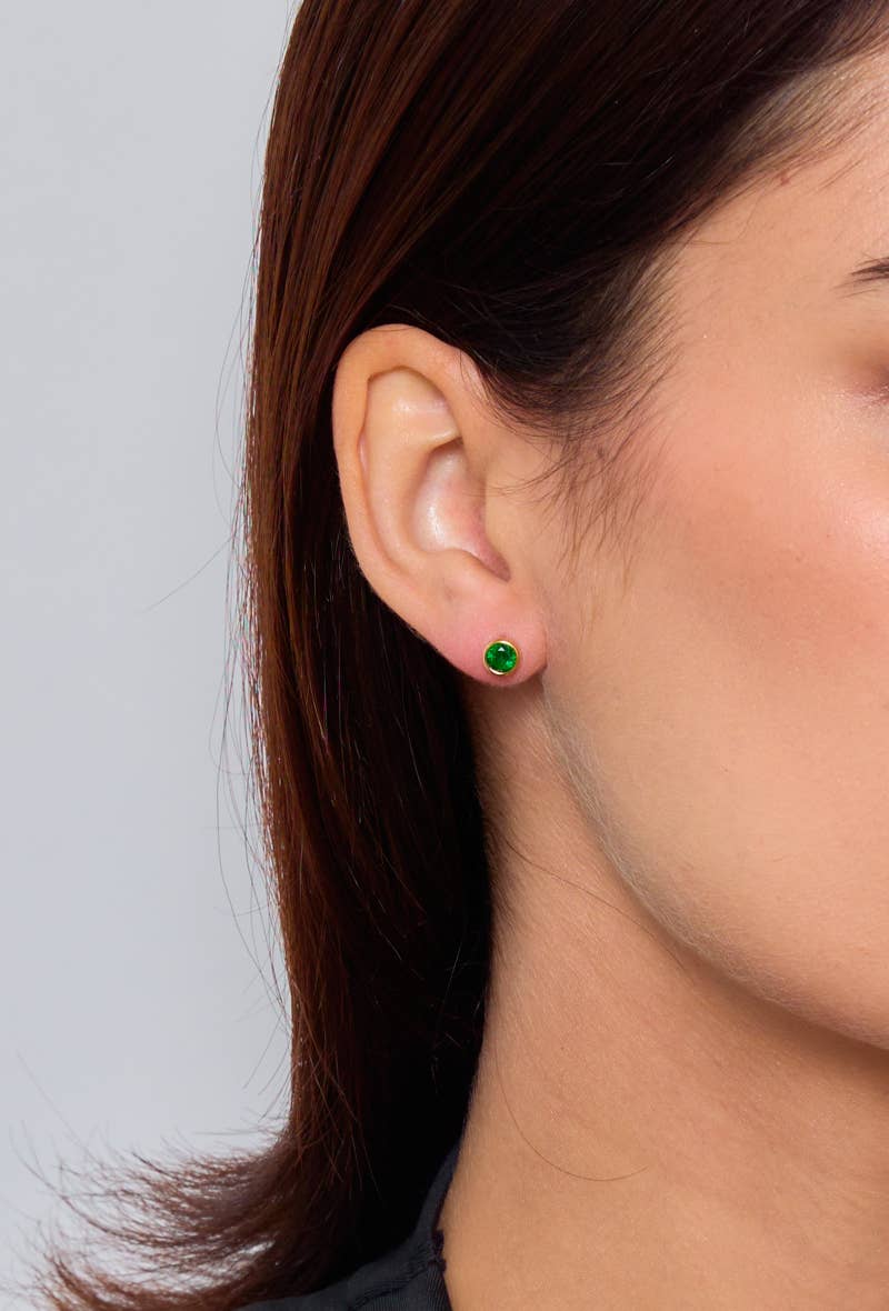Boucles D'Oreilles Puces En Acier Inoxydable 124AQ121N129