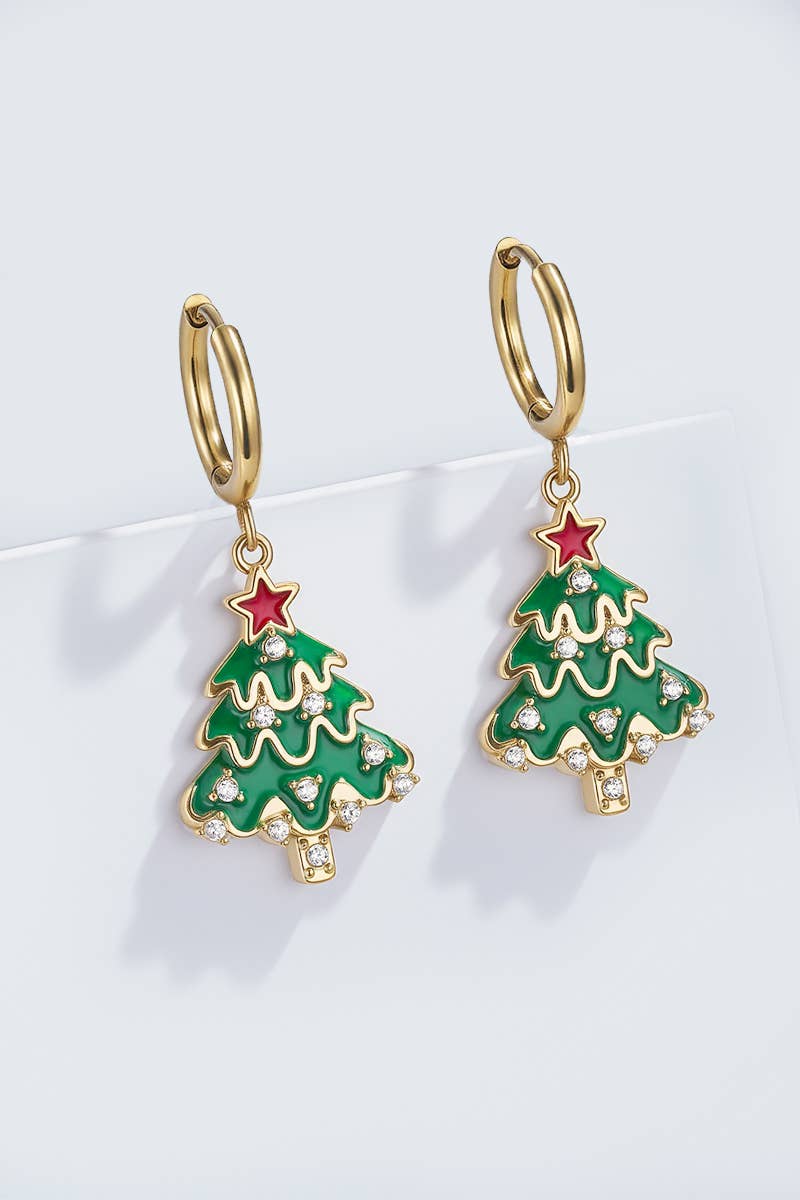 Stainless steel earrings 124RX216