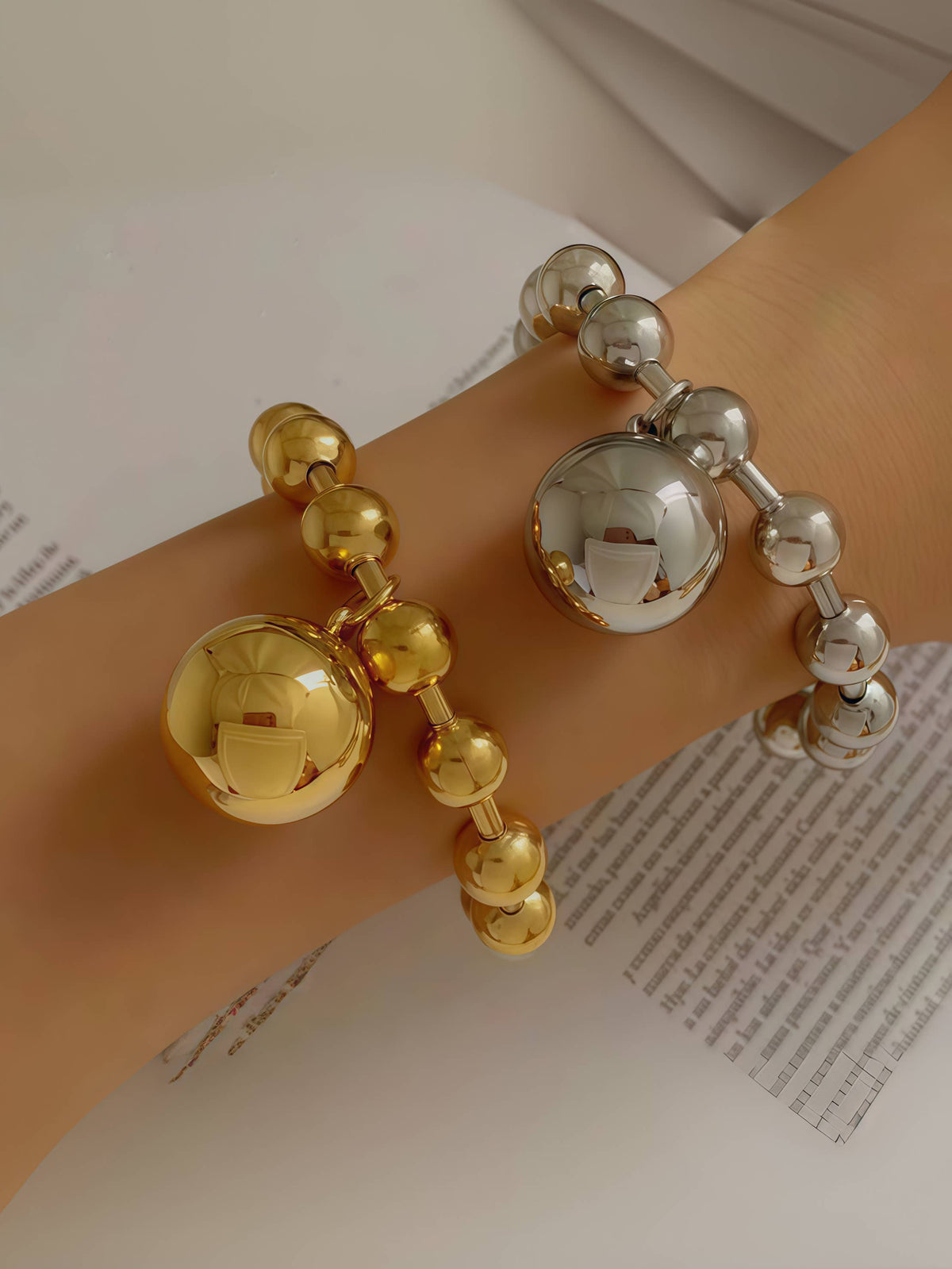 324AQ105 stainless steel bracelet