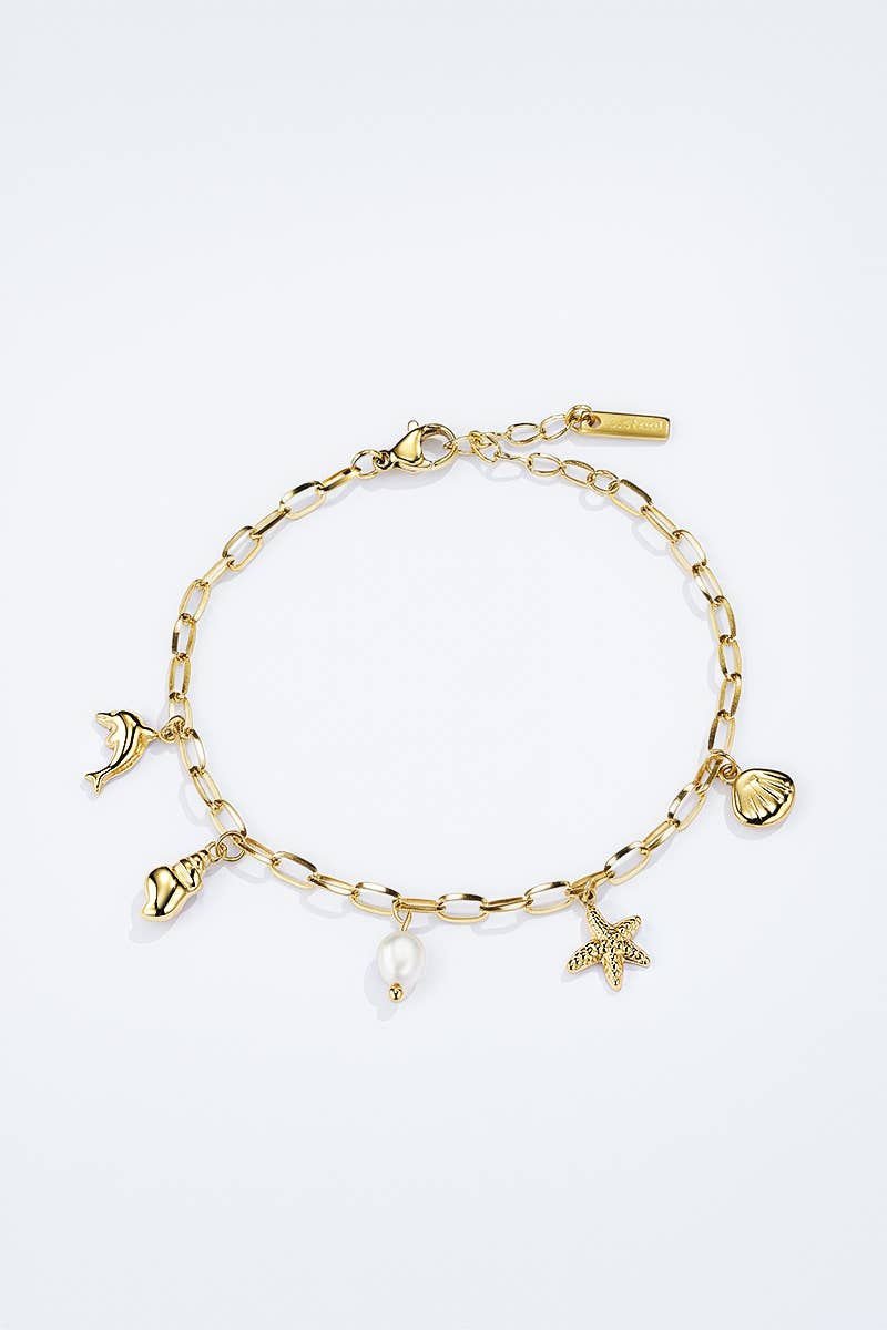 Stainless steel bracelet 324AQ240