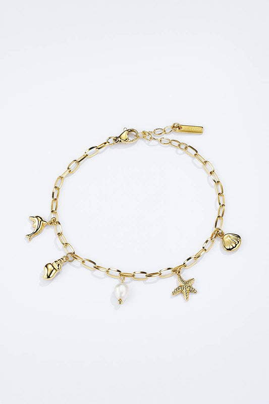Stainless steel bracelet 324AQ240