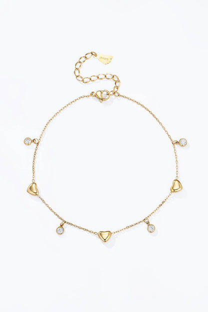 Stainless steel ankle chains 624AQ68