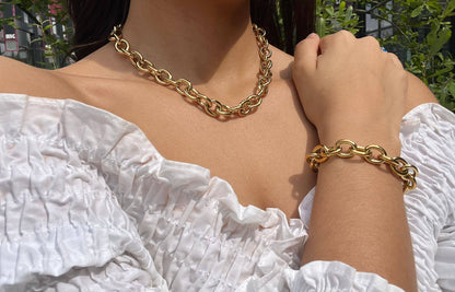 Collier chaîne en acier inoxydable 224RX37