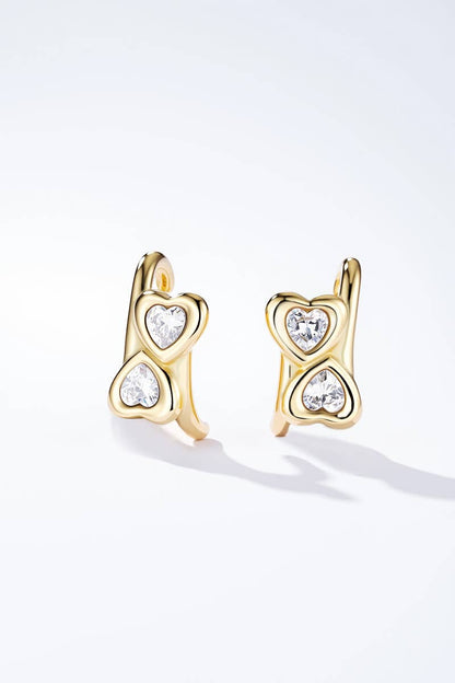 Stainless steel earrings 124AQ559