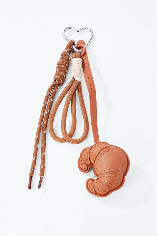 Croissant bag charm PC005MT