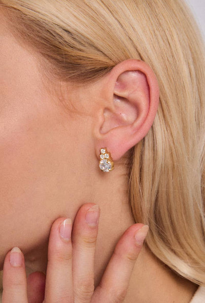 Boucles d'oreilles en acier inoxydable 124RX205